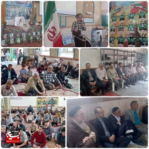 برگزاری یادواره ۱۵ شهید روستای حسین آباد بخش بسطام شاهرود+ تصاویر