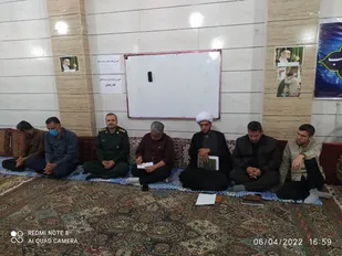 بررسی مشکلات محله اسلامی شهرک شهید بهشتی با حضور فرمانده سپاه ناحیه شاهرود+ تصاویر