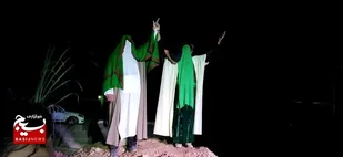 آیین بازسازی واقعه عظیم غدیرخم همزمان با عید غدیر در شهرستان فیروزکوه