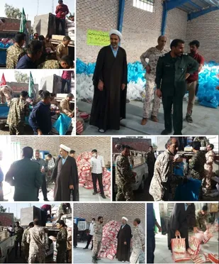 توزیع بیش از۱۸۰۰ بسته معیشتی کمک مومنانه در بین نیازمندان شهرستان نرماشیر