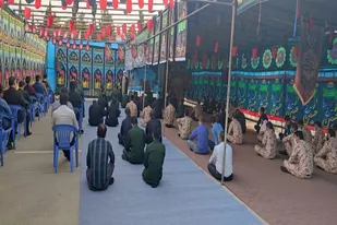 مراسم عزاداری اباعبدالله الحسین در شیراز