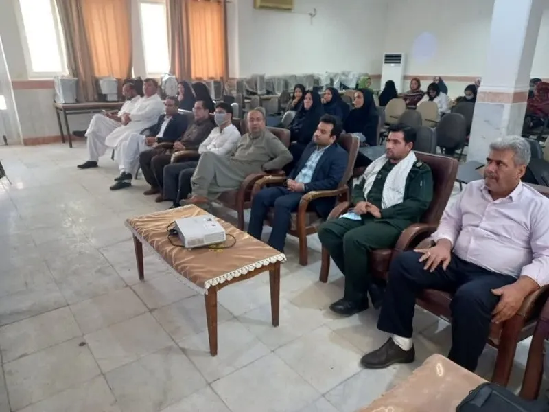 نشست بصیرتی بسیجیان با حضور رئیس دادگستری شهرستان چابهار