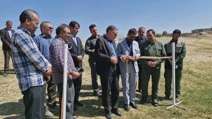 افتتاح دو کانال آب‌بر کشاورزی و چند طرح اشتغال‌زایی در دلفان