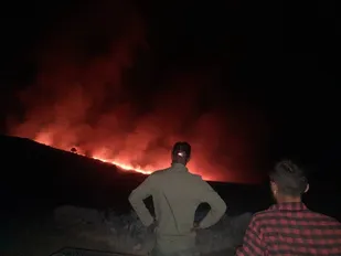 آتشسوزی منطقه حفاظت&zwnj;شده شیمبار اندیکا به&zwnj;طور کامل مهار شد