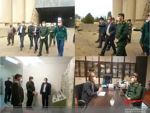 بازدید فرمانده سپاه فتح استان از مراکز ذخیره سازی کالاهای اساسی در یاسوج