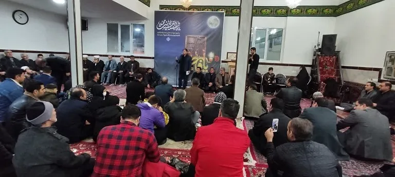 برگزاری مراسم سوگواری شهادت حضرت زهرا (س) در شهر گلستان
