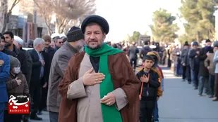 بر پایی دسته عزاداری به مناسبت شهادت حضرت فاطمه زهرا(سلام الله علیها) در ماهدشت کرج