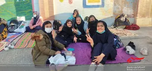 برگزاری اردو یک روزه درون مدرسه ای در مدرسه شهید چمران شهرک ولیعصر مهرشهر