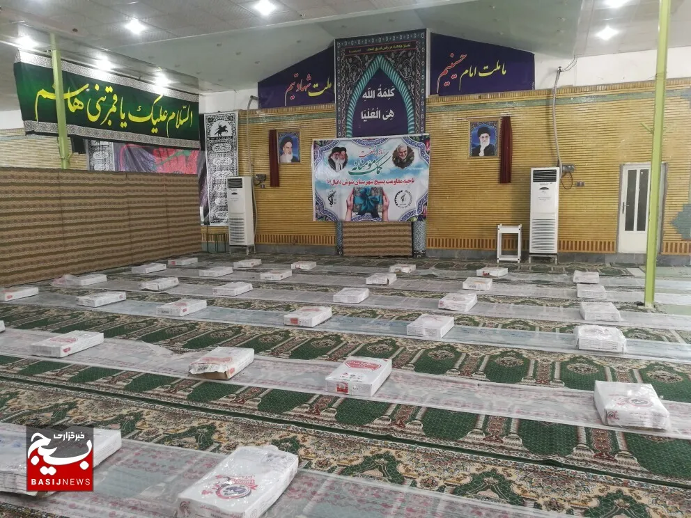 رزمایش توزیع ۶ تن گوشت مرغ در شهرستان شوش