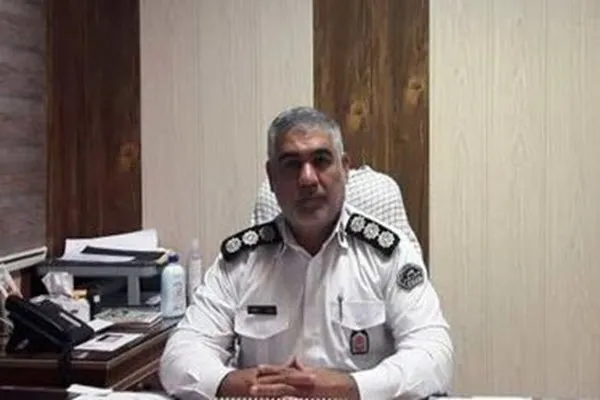 آتش سوزی یک دستگاه کشنده تریلی در همدان