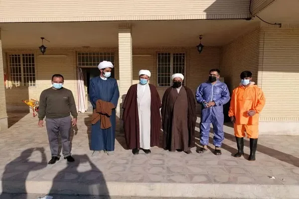 قدردانی مسئول سازمان بسیج طلاب فارس از طلاب جهادگر عرصه تغسیل و تدفین اموات کرونایی در لارستان