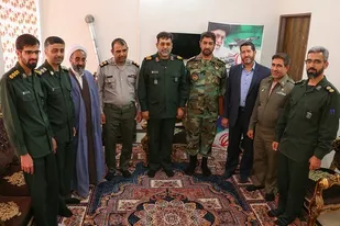 دیدار فرمانده سپاه الغدیر استان یزد با نماینده ارشد ارتش در استان