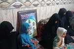 دیدار بسیجیان حوزه نرجس جلگه با خانواده شهید مدافع حرم مراد عبداللهی