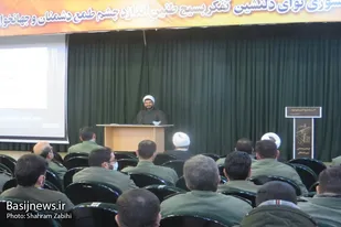 برگزاری جشن میلاد امام جواد (ع) و نشست در سپاه ملایر