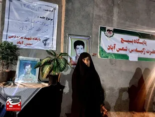 محفل معنوی آبروی محله یادبود شهیدان در مه ولات همزمان با هفته دولت+تصاویر
