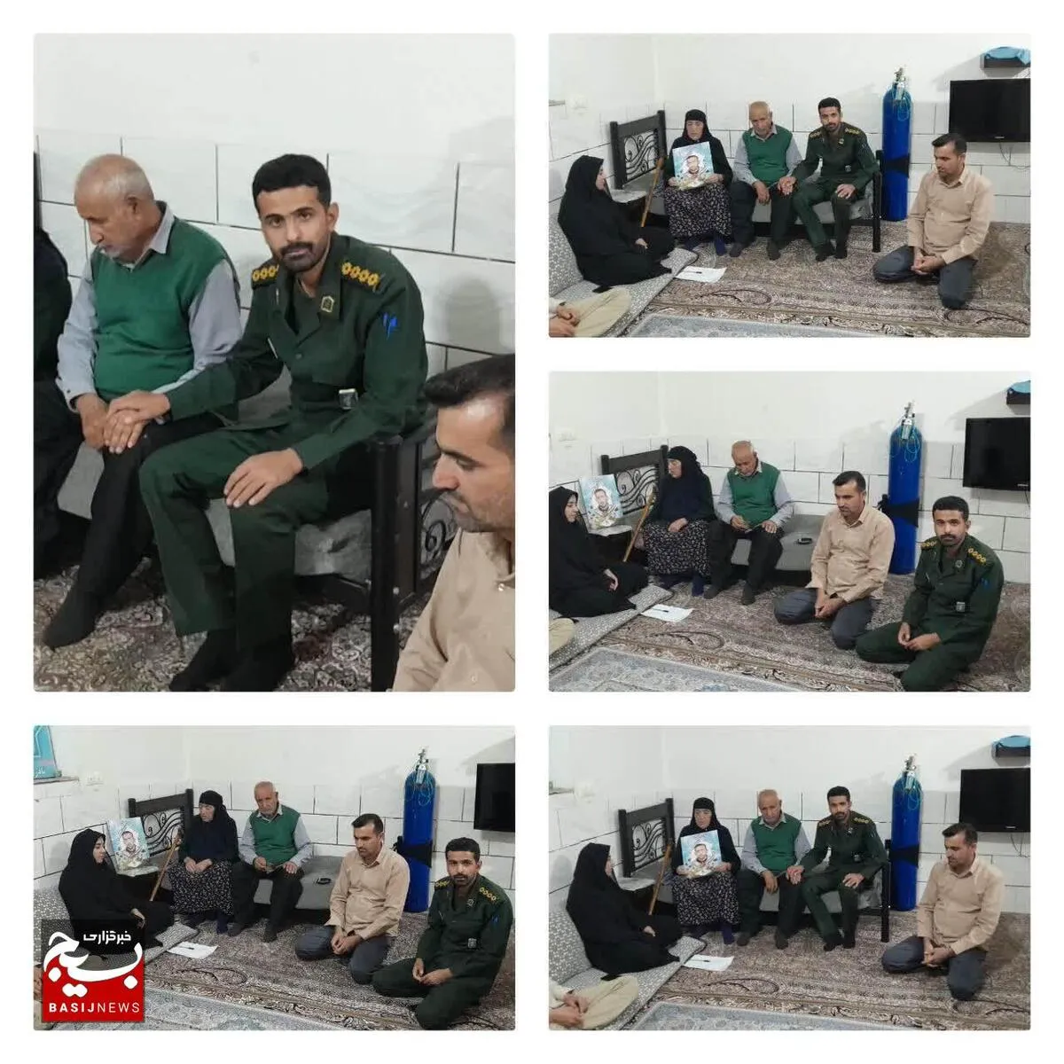 یادواره خانگی و دیدار با مادر شهید نادرقلی محمودیان