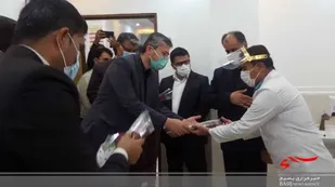 تقدیر از خدمات پزشک بوشکان توسط جمعی از مسئولین