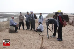 حضور اهالی رسانه تبریز در مناطق عملیاتی جنوب