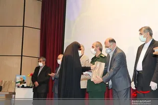 آئین تکریم از خادمین قرارگاه رمضان