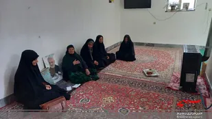 دیدار با خانواده معظم شهید جمعه محمودی