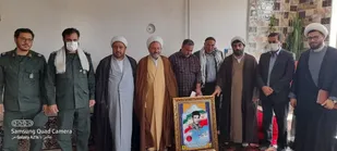 دیدار  با خانواده شهدای طلبه و روحانی در شهرستان ایجرود