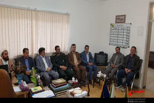 دیدار مسئولان تویسرکان با فرمانده سپاه ناحیه شهرستان