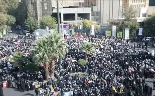 اجتماع پنج هزار دانش&zwnj;آموز پایتخت درحمایت از کودکان غزه
