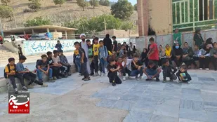 برگزاری اردوی دو روزه کانون فرهنگی به امام زاده عبدالله باغملک