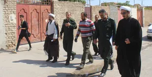 بازدید فرمانده سپاه شاهرود از محله اسلامی شهید بهشتی