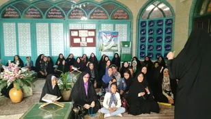 فراخوان گردان الزهرا (س) حوزه بسیج جامعه زنان صدیقه کبری شاهرود+ تصاویر