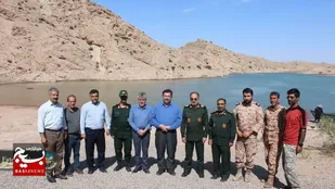 بازدید فرمانده سپاه قم از اردوی آب برد، فاتحین بسیج
