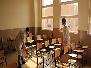 اهدا ۱۴ هزار لیتر مواد ضدعفونی کننده به اداره آموزش و پرورش منطقه بسطام