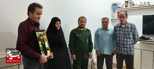 دیدار فرمانده ناحیه عسلویه با پیشکسوتان دوران دفاع مقدس