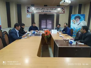 دیدار فرمانده سپاه ناحیه طارم با خبرنگاران افتخاری این شهرستان