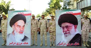 حضور مسئولین ادارات و نهادها در راهپیمایی ۱۳ آبان
