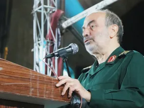 سردار سرتیپ حسین دقیقی در تجمع شبانه نسیم‌شهر: حضور مردم پشتوانه امنیت و استقلال کشور است