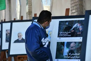 برپایی نمایشگاه عکس و پوستر با محوریت یک عمر جهاد در دیواندره