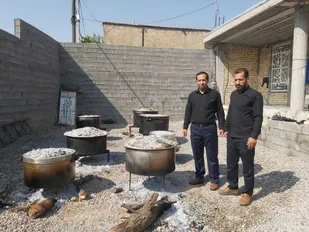 پخت و توزیع ۱۵۰۰پرس غذای گرم در شهرستان دنا