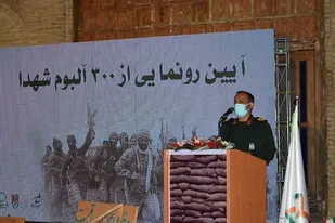 زنده نگهداشتن یاد شهدا عبادت است/ حمایت سپاه فجر از آثار فاخر هنرمندان انقلابی