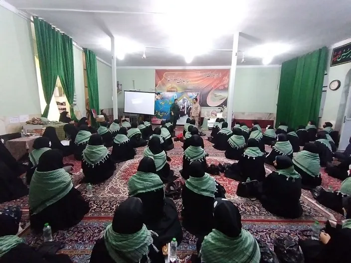 تجمع گردان کوثر در باقرآباد قرچک