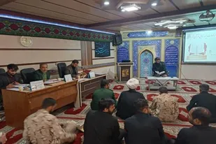 برگزاری چهل و دومین دوره مسابقات نیمه نهایی قرآن کریم نیروی زمینی سپاه در منطقه جنوب شرق