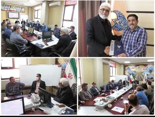 تجلیل از آزاده شاغل در اداره کل راه آهن شمالشرق (۱)