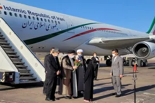 رئیس جمهور وارد شیراز شد