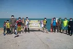 جشنواره آبی ساحلی واسکی روی آب در کنارک