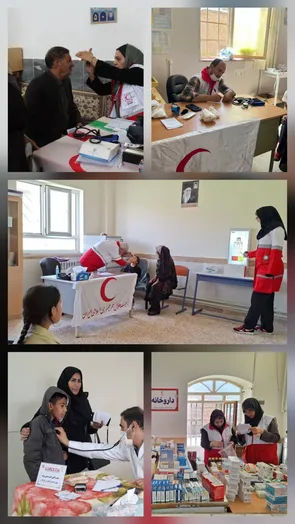 ارائه خدمات درمانی و دارویی رایگان به بیش از ۶ هزار نفر در مناطق کم‌برخوردار زنجان
