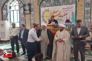 مراسم بزرگداشت روز آتشنشان در سرخه برگزار شد