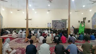 برگزاری یادواره شهداء به مناسبت هفته دفاع در دهستان منصوره شادگان