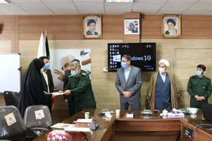 آئین تجلیل از معلمان تلاشگر در ناحیه دو قزوین