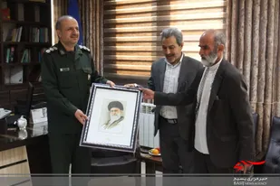 دیدار اصحاب فرهنگ و هنر و رسانه با فرمانده سپاه شاهرود