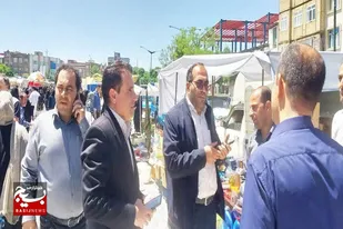 بازدید میدانی فرماندار اسدآباد از بازار و فروشگاه&zwnj;های زنجیره&zwnj;ای+تصاویر